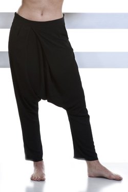 Abbigliamento Professionale Per Parrucchieri e Estetica - Pantalone Camilla In Crep Nera